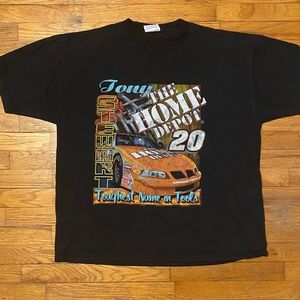Vintage Chase 1999 Tony Stewart #20 Home Depot NASCAR Tee